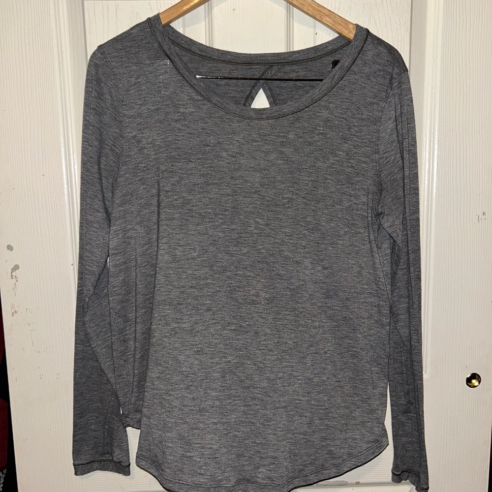 lululemon Gray Long Sleeve Top